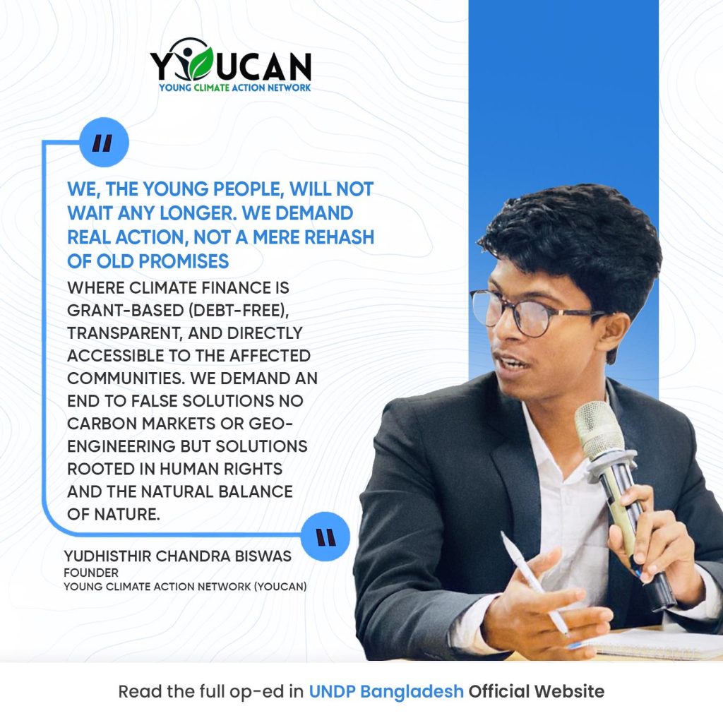 YOUCAN Founder Featured on UNDP Bangladesh