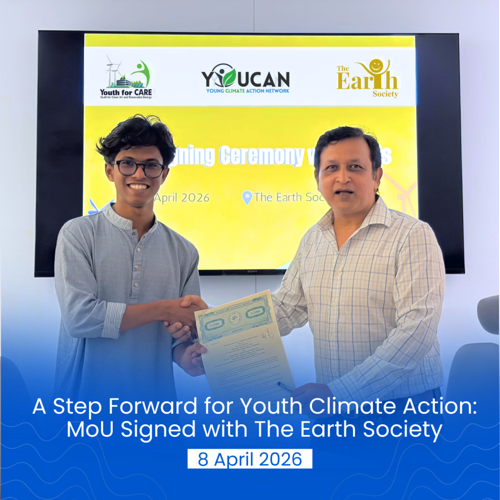 YOUCAN Global Signs MoU with The Earth Society to Accelerate Youth-Led Renewable Energy Action in Bangladesh